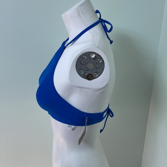 J. Crew Blue High Neck Swim Top size XS brand new - Picture 5 of 7